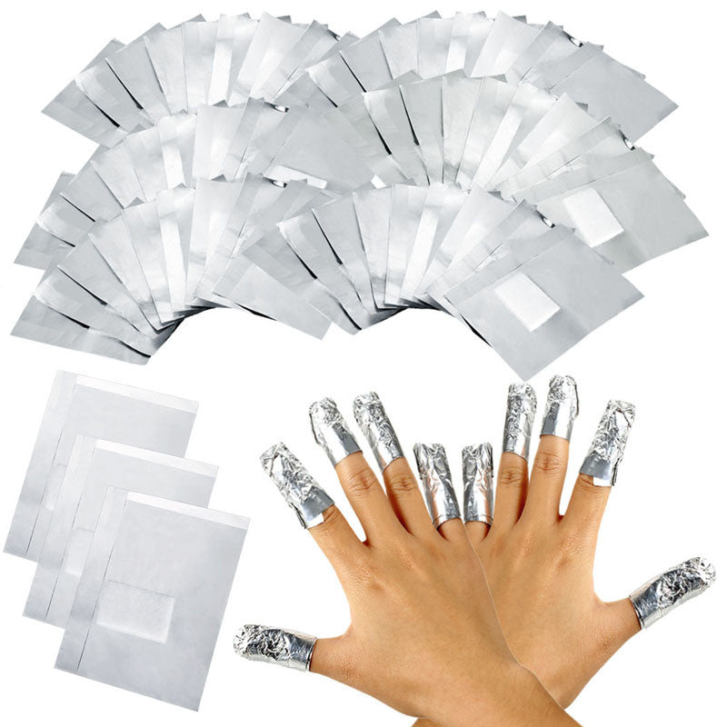 Aluminium Foil Nail Art Soak Off