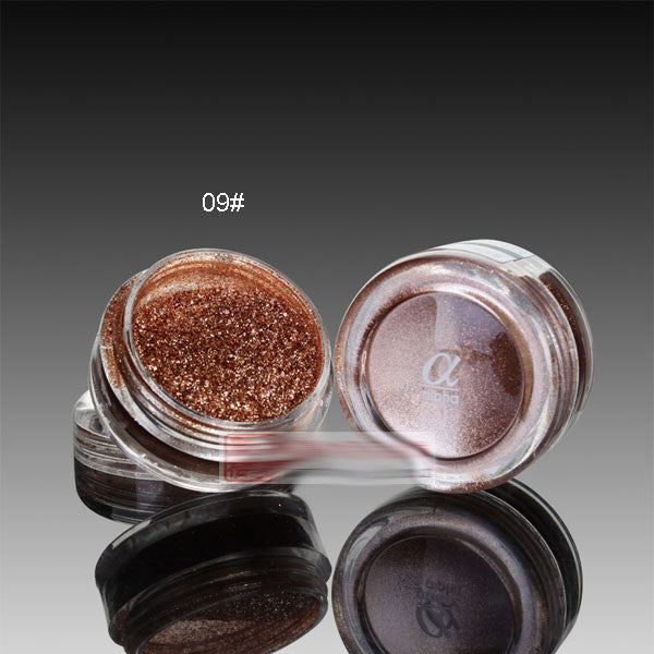 13 Colors Eye Shadow Flash Powder Super