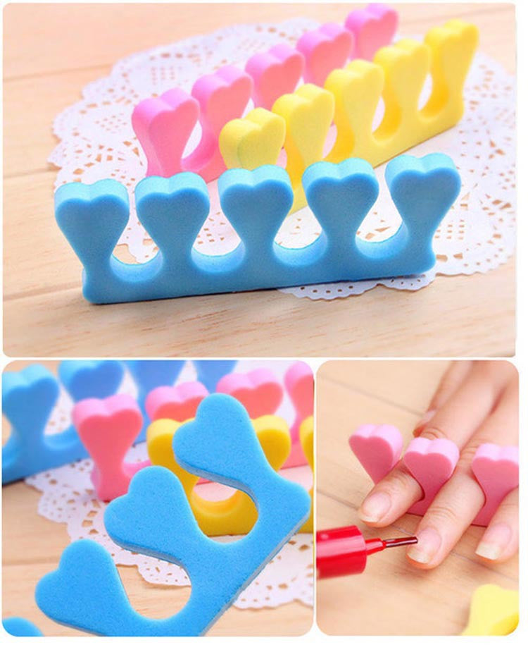 Nail Art Soft Finger Toe Separator